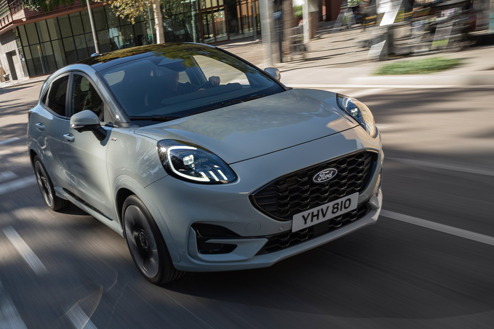 Pilotul adaptiv în noul Ford Puma.
